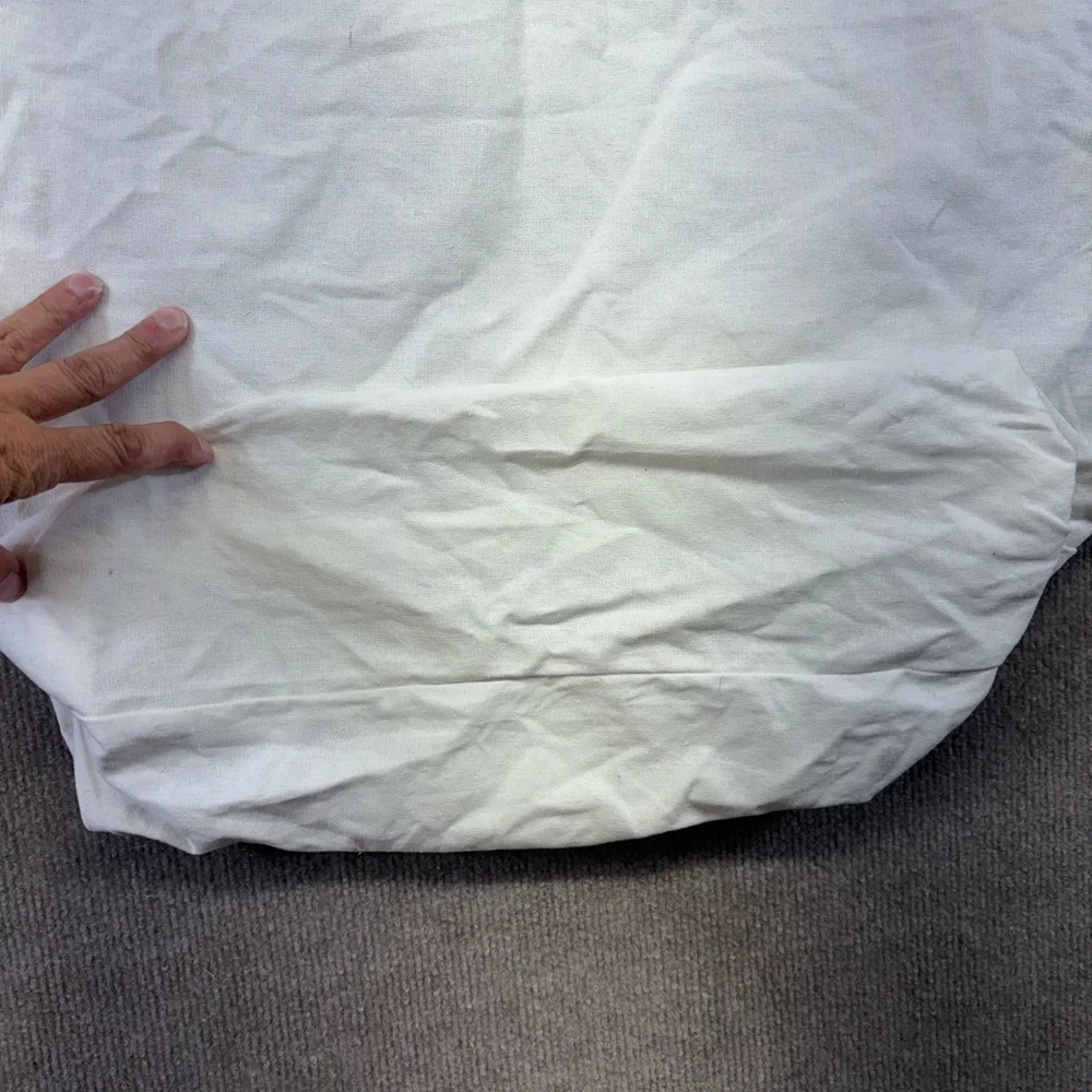 Laundry Bag Says Away On The Front Has a Drawstring